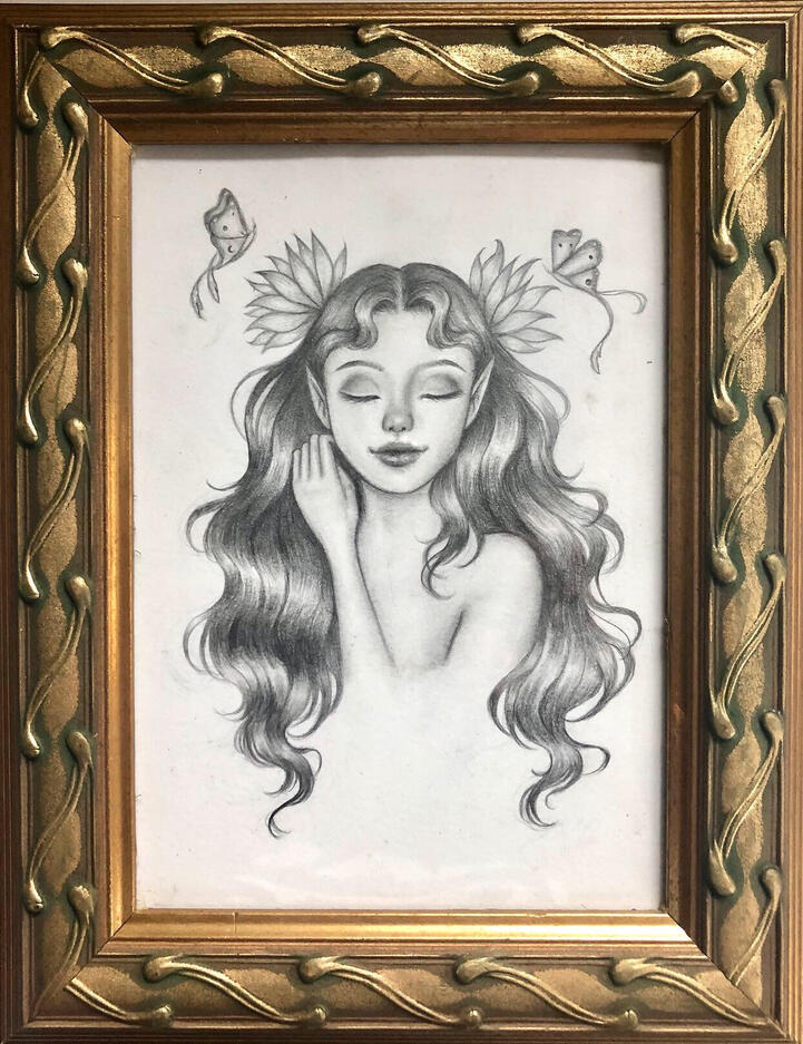 “Laverna” - Graphite, 2019
